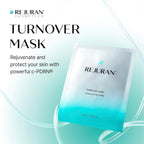 REJURAN® Turnover Mask, c-PDRN® (5ea) – Original Salmon DNA for Firming, Hydration, Repairing & Revitalizing. Achieve Youthful, Radiant Skin. Korean Skincare. Ultra Microfiber Sheet Mask
