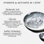 NUFACE IonPlex Aqua Gel Activator - The FDA-Approved Un-Dupeable Microcurrent Facial Device Conductive Gel for Face & Body Devices + Hyaluronic Acid & Glycerin 24-Hour Hydration, 1.69 oz