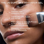 NUFACE IonPlex Aqua Gel Activator - The FDA-Approved Un-Dupeable Microcurrent Facial Device Conductive Gel for Face & Body Devices + Hyaluronic Acid & Glycerin 24-Hour Hydration, 1.69 oz